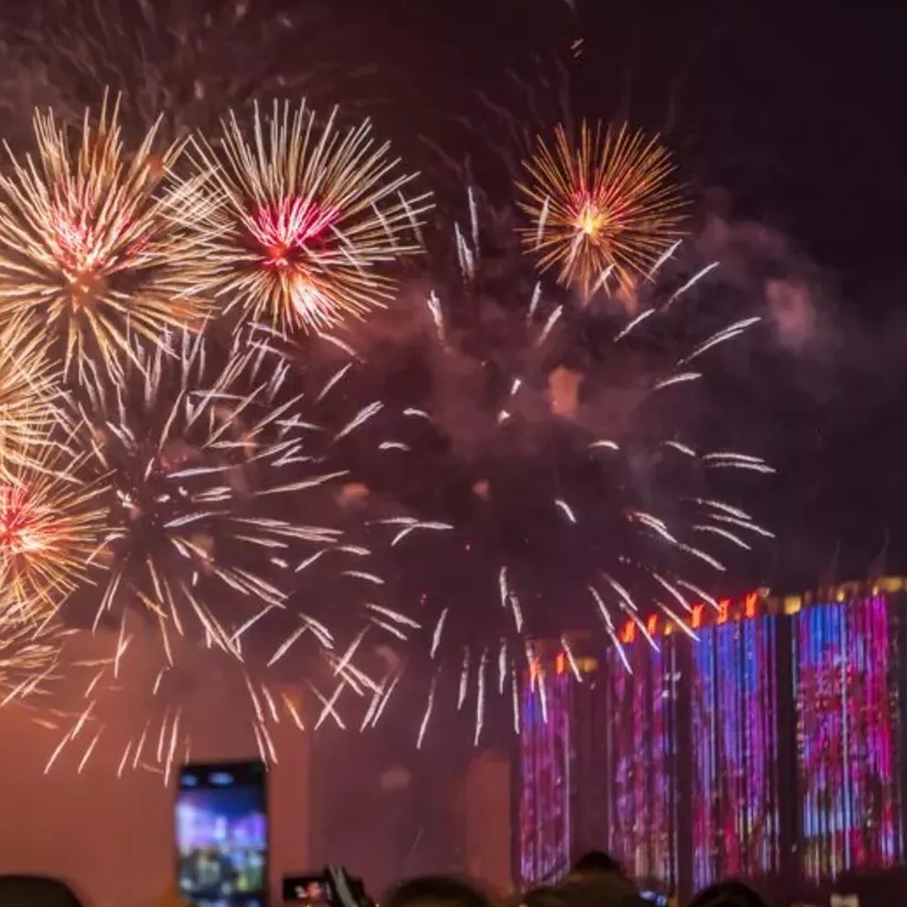 New Year 2025 celebrations from around the world with firework