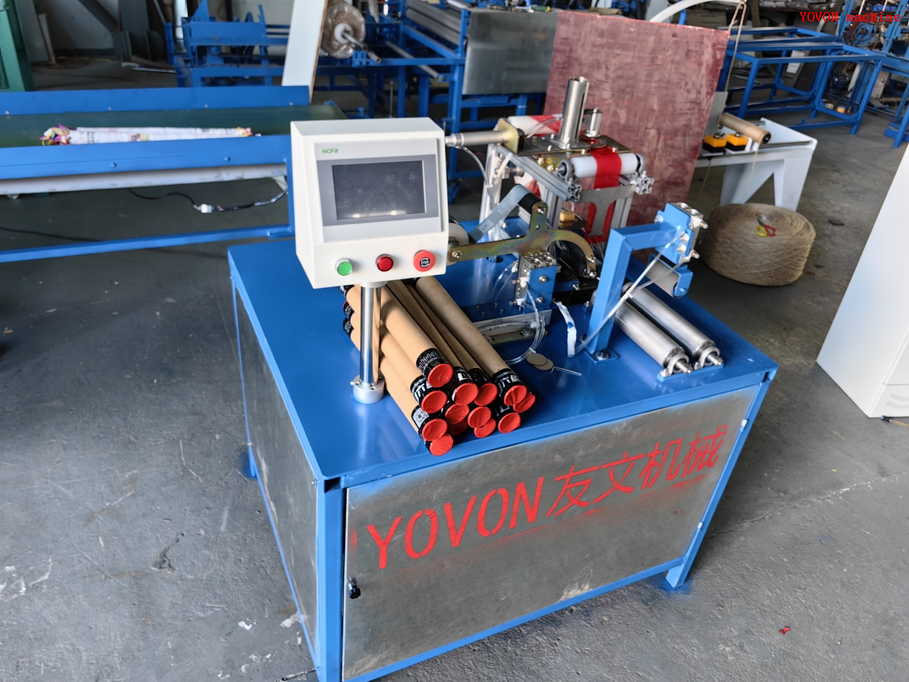 Delivery Paper Tube Seal Bottom Machine