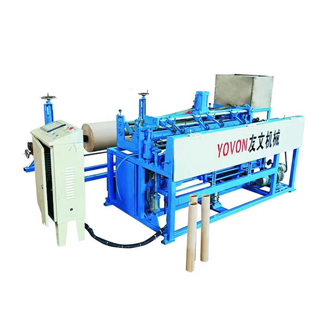 Auto Prallel Yovon CS-8 Paper Tube Paper Core Making Winding Rolling Machine/ID30-100mm/Max Length 1200mm