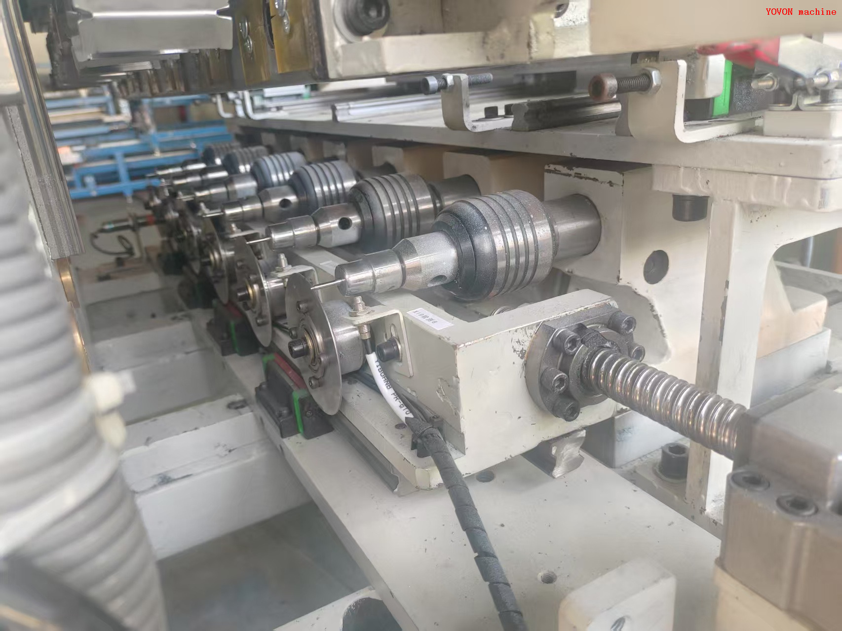 Paper Tube Necking and Center Hole Forming Machine