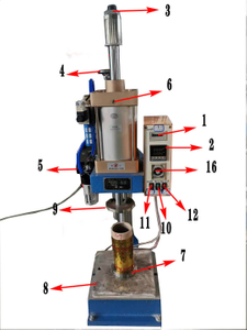 Semi-Auto Vertical Curling Machine