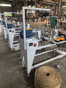 Automatic High Efficiency Spray Glue Cat Tree Paper Tube Rope Winding Machine 